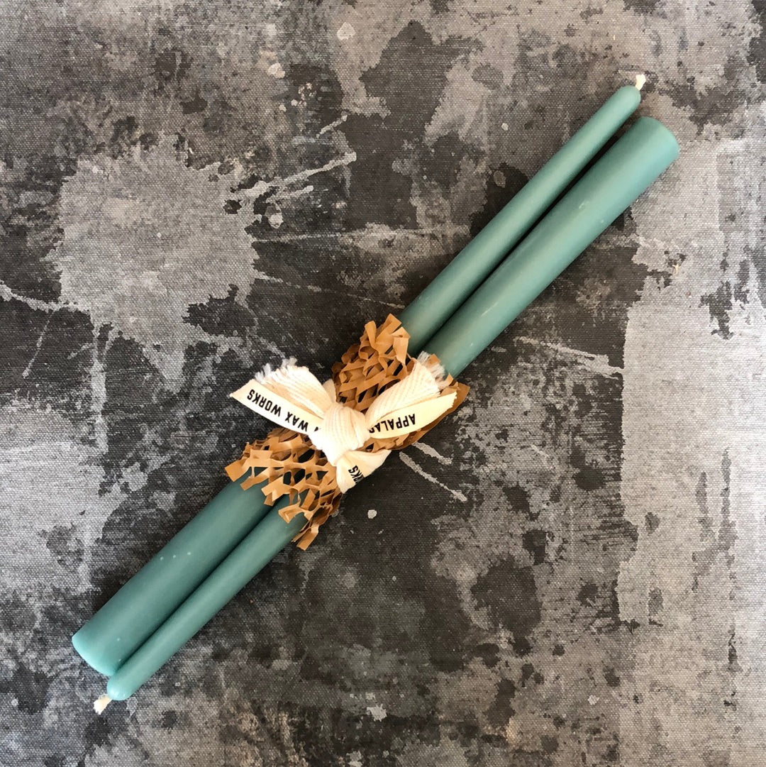 12” Beeswax Tapers - Appalachian Wax Works