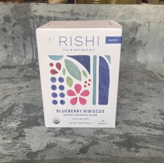 Blueberry Hibiscus Tea by Rishi