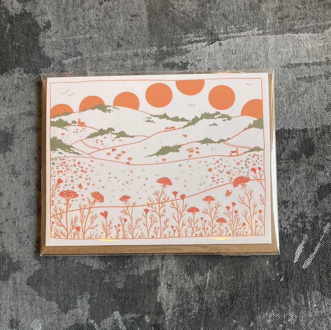 Elana Gabrielle - Fields Notecard