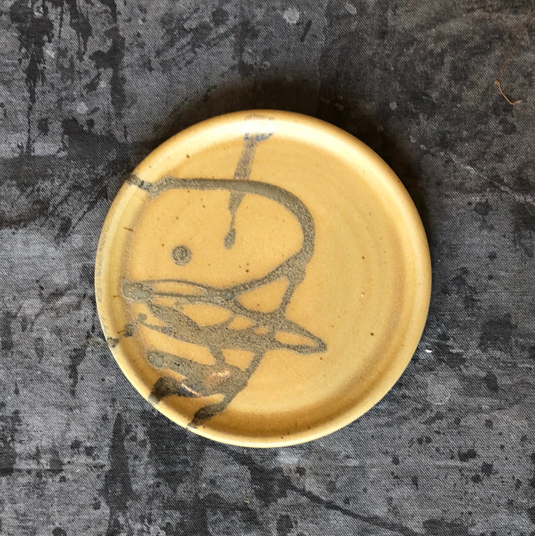x small plate pottery by Josh Brown