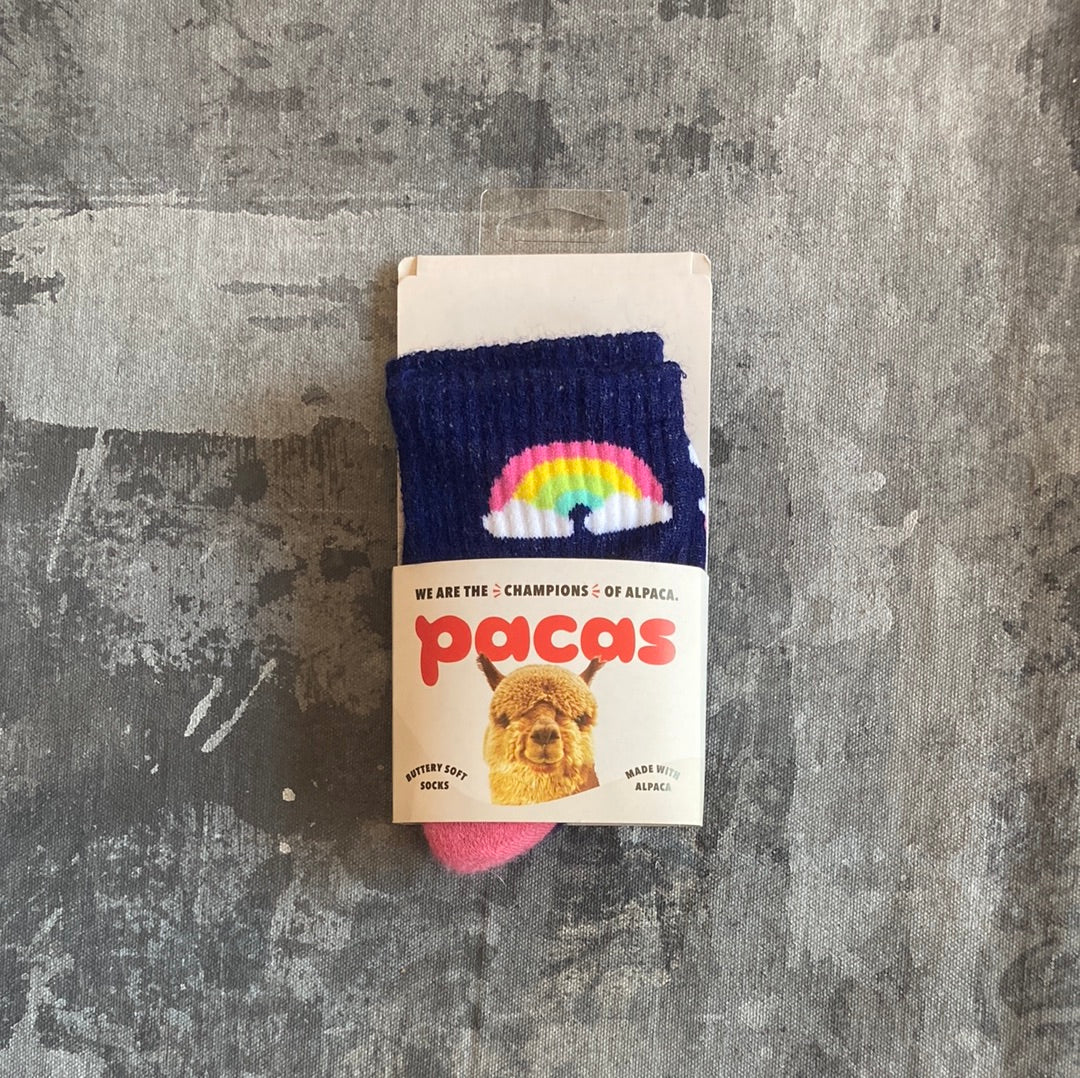 Pacas - Kid's Crew Pacas Socks rainbows
