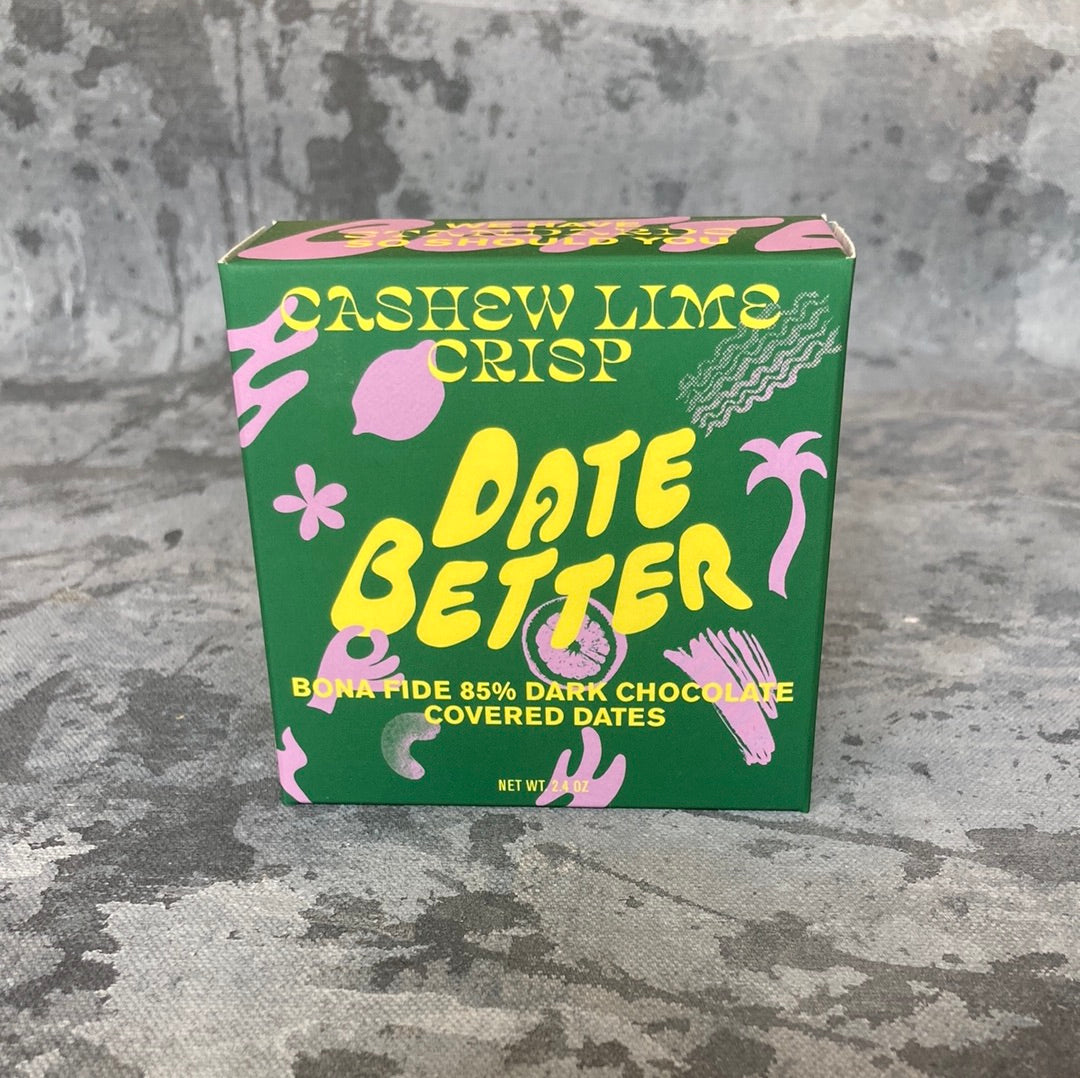 Date Better Snacks - Cashew Lime Crisp