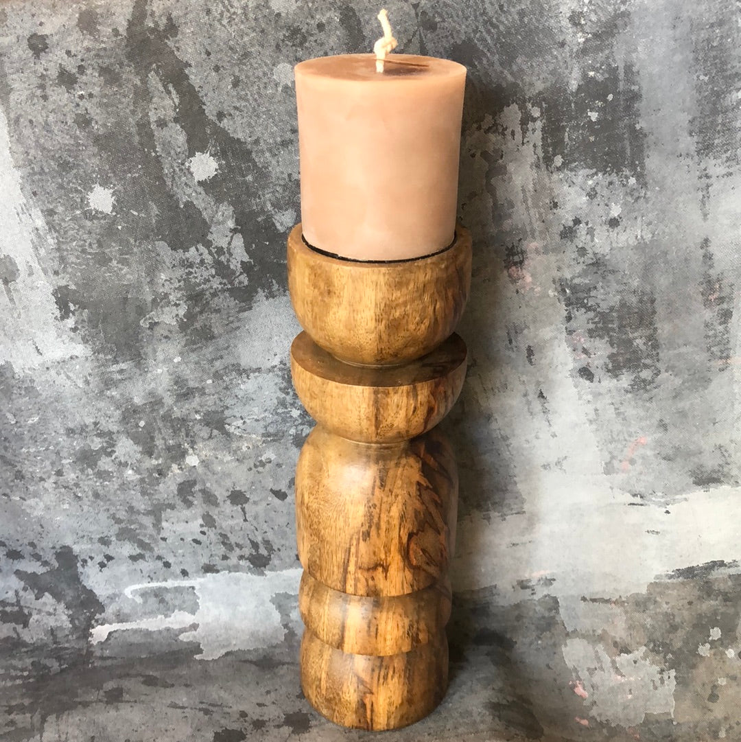 Saarde Walnut Alev Candle Holder Medium
