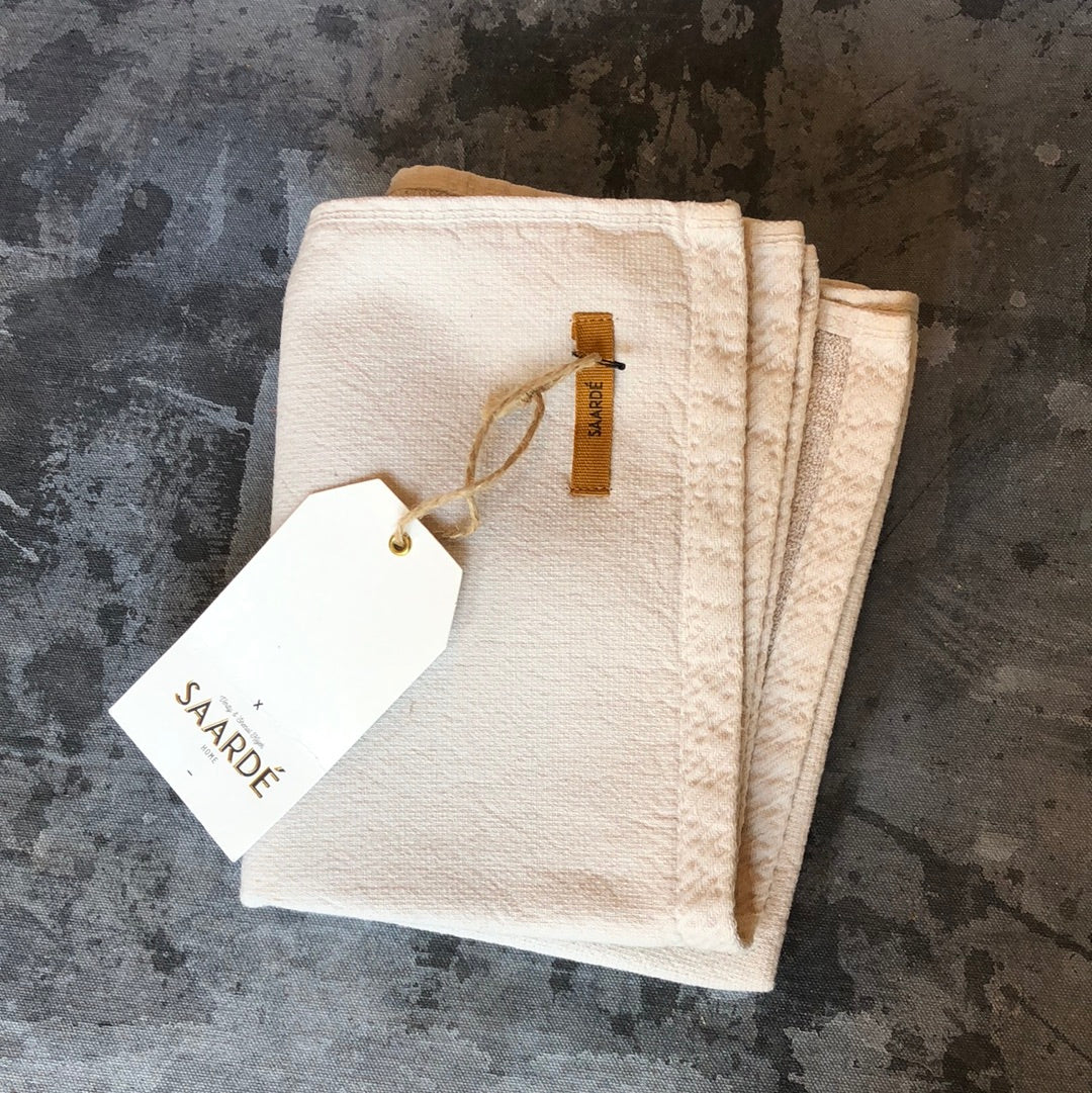 Saardé - Vintage Wash Tea Towel | Clay
