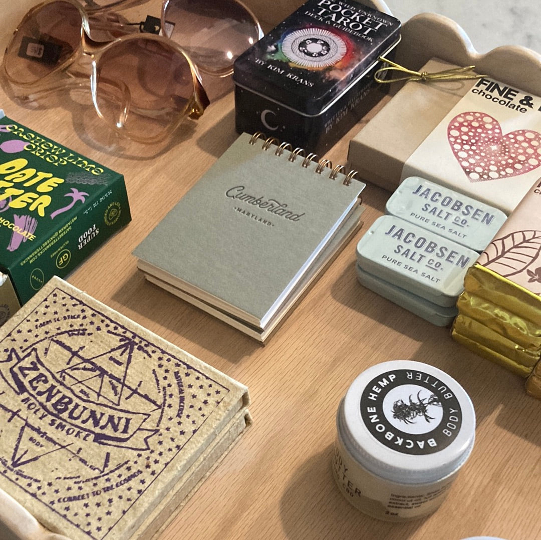 Ruff House Print Shop - Custom City Script Mini Jotter Notebook