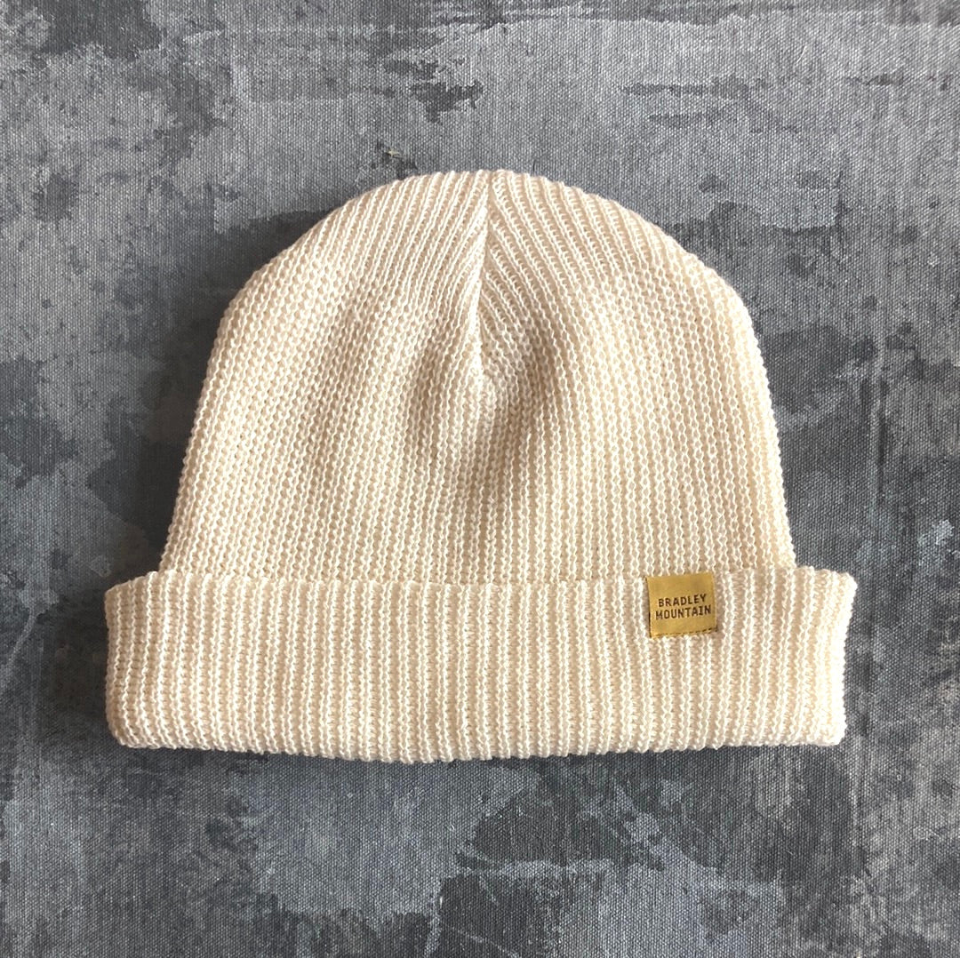 Bradley Mountain - Cotton Watch Cap - Winter White