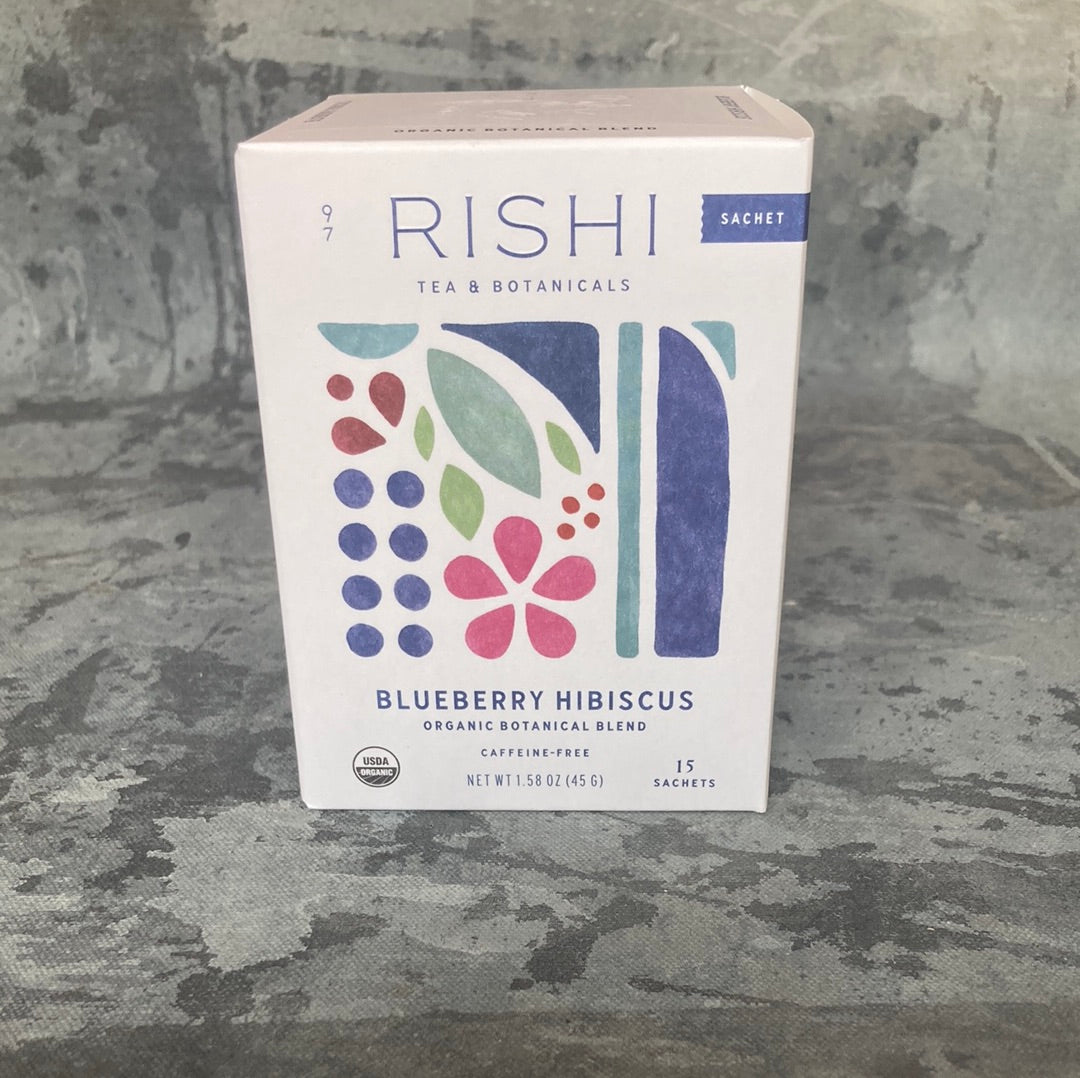 Blueberry Hibiscus Tea by Rishi