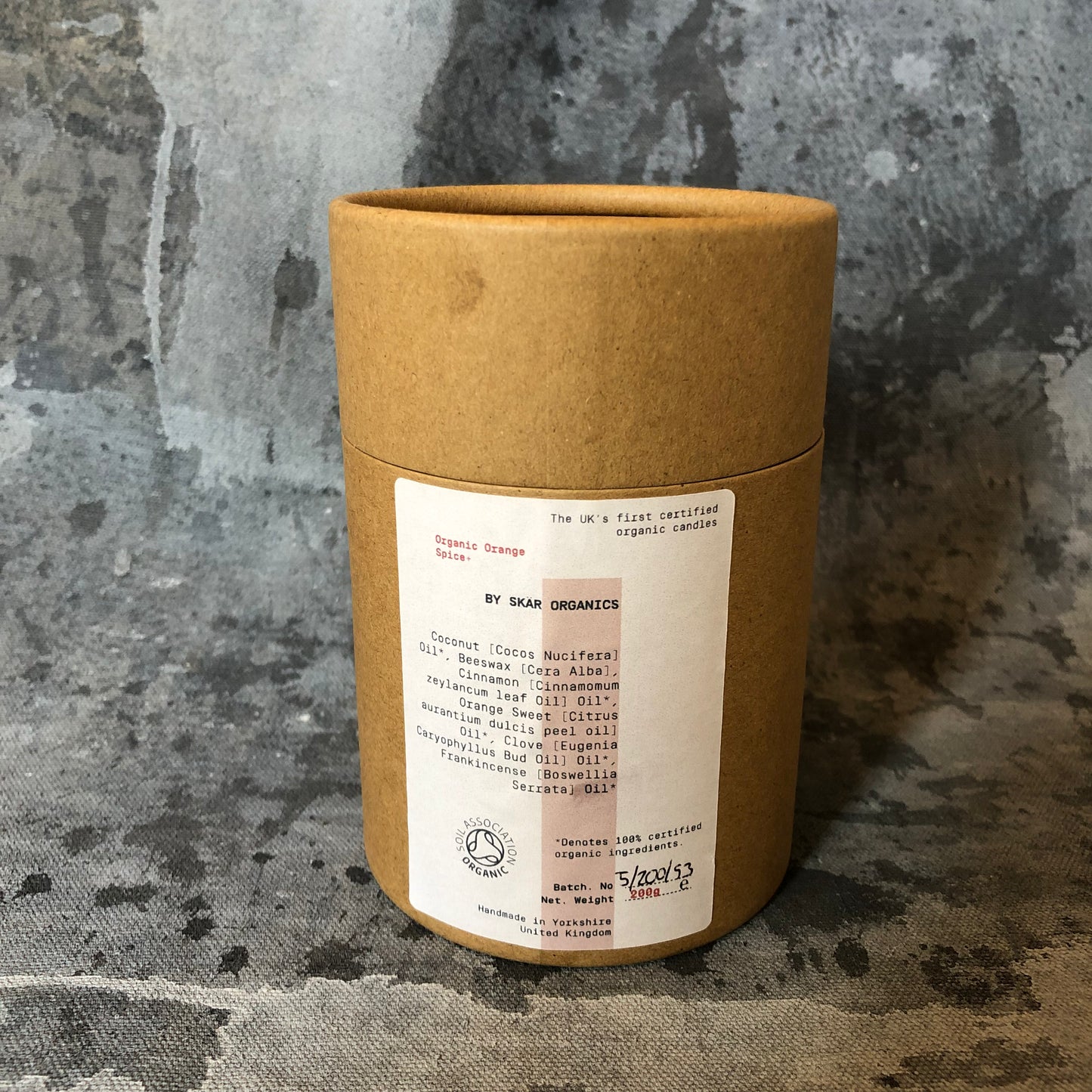 Skär Organics - Organic Orange Spice+ Candle