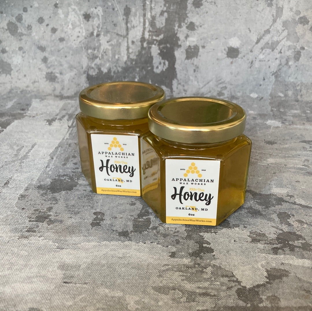 Raw Wildflower Honey - 6 oz - Appalachian Wax Works