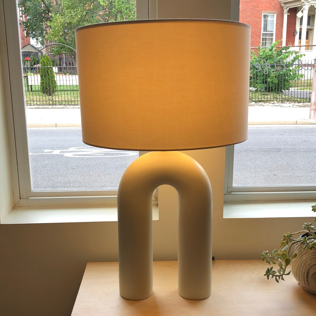 Simone et Marcel - Arko Table Lamp Ecru Ceramic