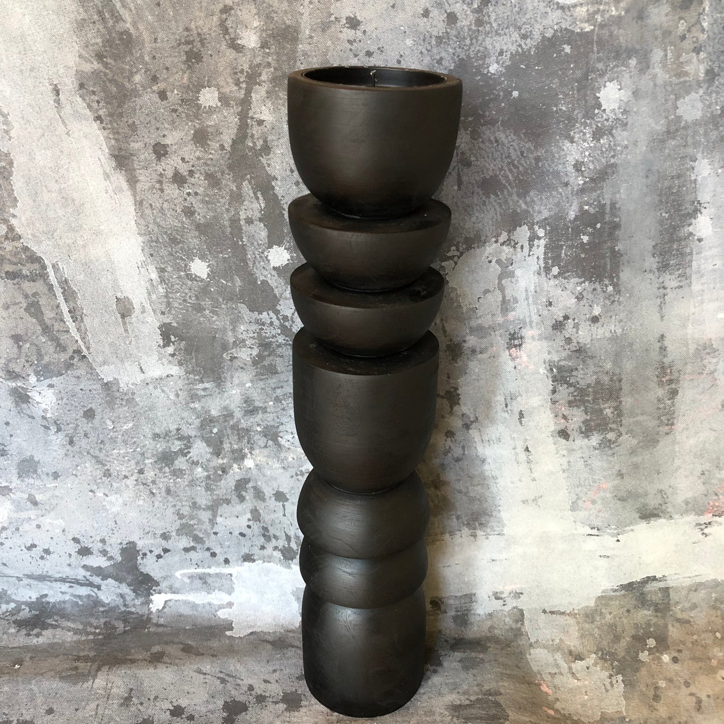 Saardé - Large Alev Candle Holder Black Collection