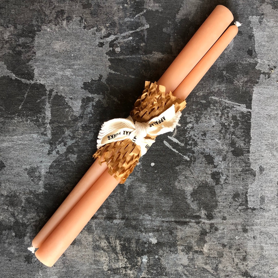 12” Beeswax Tapers - Appalachian Wax Works