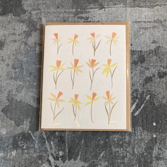 Elana Gabrielle - Daffodils Notecard
