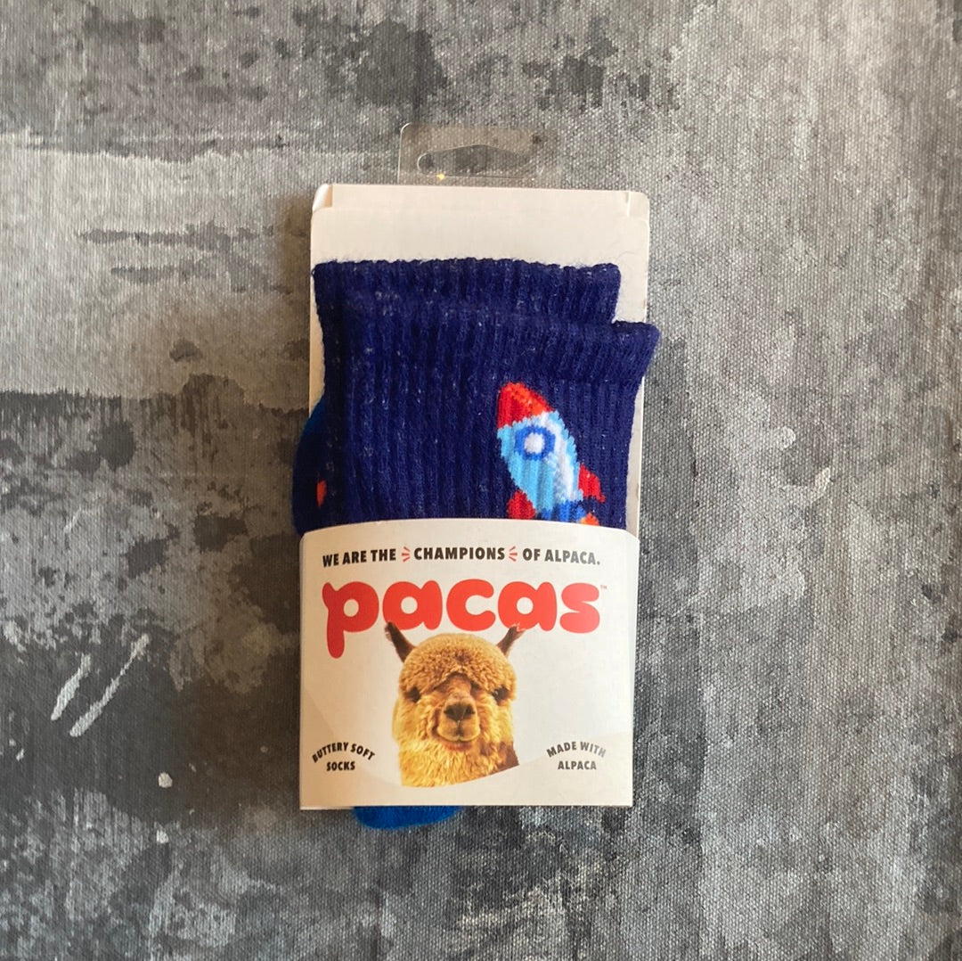 Pacas - Kid's Crew Pacas Socks Rockets