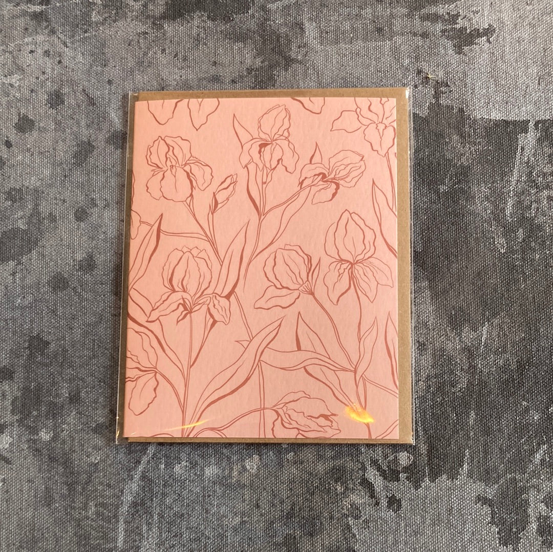 Elana Gabrielle - Iris Notecard