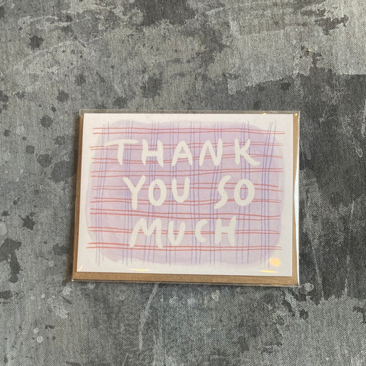 Elana Gabrielle - Thank You So Much Notecard