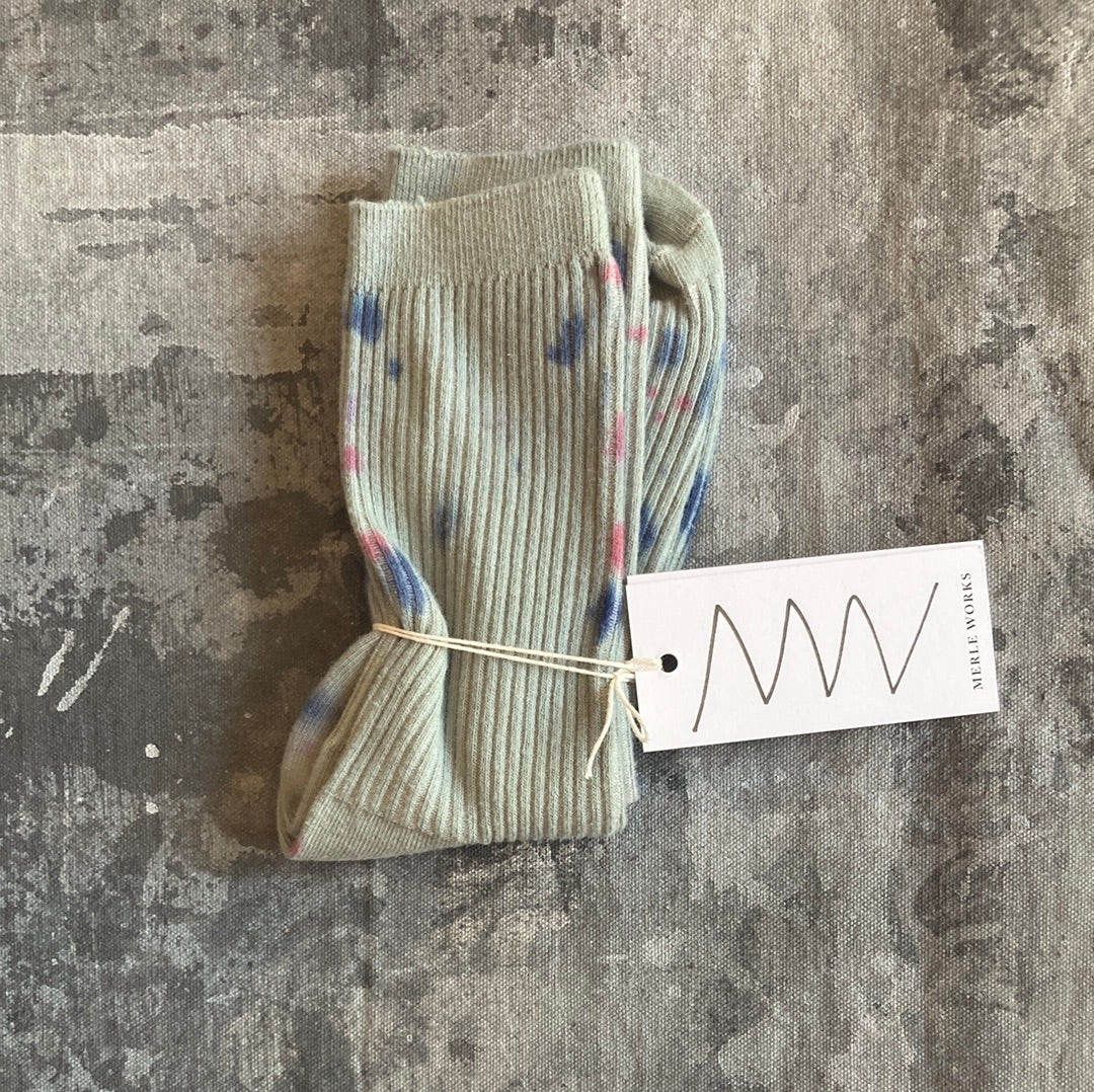 Merle Works - Jimmy Hand-dyed Dressy Socks (Men’s)