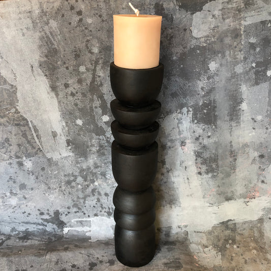 Saardé - Large Alev Candle Holder Black Collection