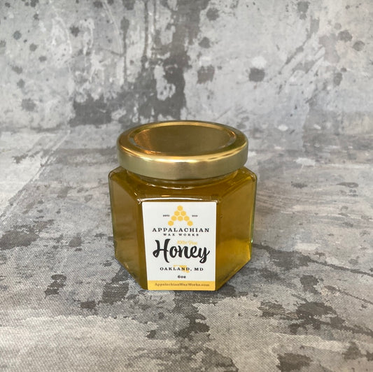 Raw Wildflower Honey - 6 oz - Appalachian Wax Works