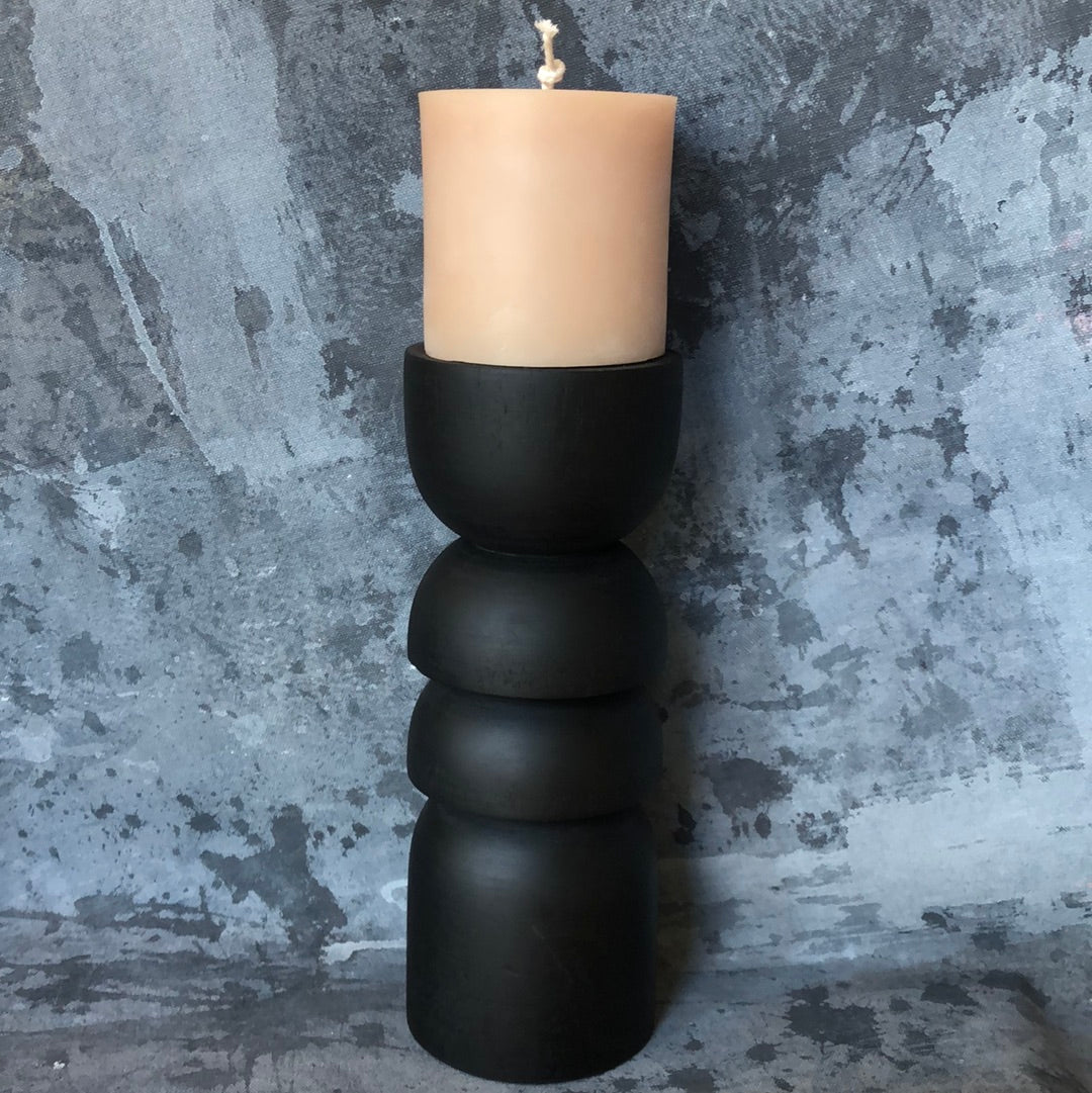 Saardé -  Medium Alev Candle Holder Black Collection