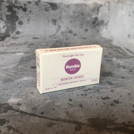 Humble Brands, Inc. - TRAVEL SIZE Mountain Lavender Soap Bar 1 oz