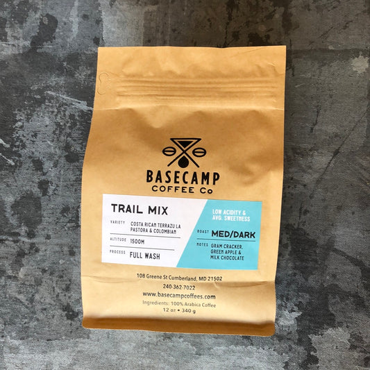 Trail Mix coffee beans by Basecamp