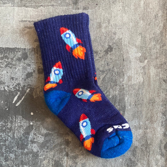 Pacas - Kid's Crew Pacas Socks Rockets