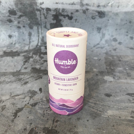 Humble Brands, Inc. - Vegan/Sensitive Skin Mountain Lavender - Plastic Free